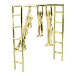 Hind Decor Gold-Toned Metal Figurine Showpiece-picture-23