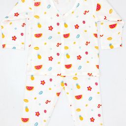 BAESD Infant V Neck Printed Night Suits-image-74