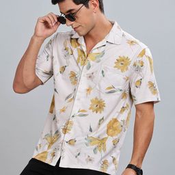 BULLMER Men Standard Opaque Printed Casual Shirt-image-9