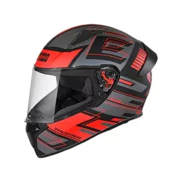 Studds N2 Matt Black Xtra Large (600 mm) Full Face Helmet, Thunder D3 Decor-1