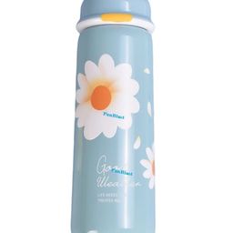 FunBlast Double Wall Vacuum Insulated Stainless Steel Water Bottle Sky Blue  440 ML-picture-28