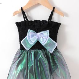 Kookie Kids  Sleeveless Swimsuit Bow Applique - Black-image-69