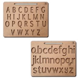 YaY Play Educational Wooden Tracing Board Reverse Side- 1 Set-35