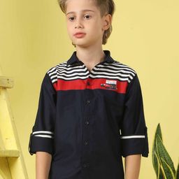 MashUp Boys Classic Opaque Formal Shirt-image-89