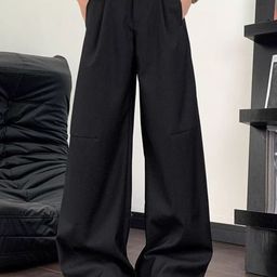StyleCast x Revolte Men Loose Fit Mid-Rise Easy Wash Trousers-picture-2