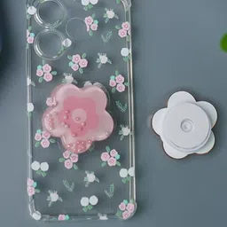 PEEPERLY Floral Printed Xiaomi Redmi 13 5G Cute Korean Floral Gripper Back Case-41