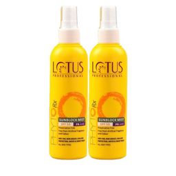 Lotus Professional Set Of 2 PHYTORx Sunblock Mist With SPF 50 -100ml Each-7