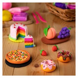AKN TOYS Ultra Light Clay Safe & NonToxic Bounce Clay 12 in Different Color Fluffy Foam Clay With Tools -( COLOR MAY VARY PACK OF 4 ) image 4