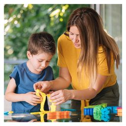 AKN TOYS Ultra Light Clay Safe & NonToxic Bounce Clay 12 in Different Color Fluffy Foam Clay With Tools -( COLOR MAY VARY PACK OF 4 ) image 5