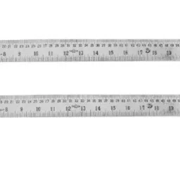 Lovely Omega 24 Inch Stainless Steel Scale/Ruler Pack of 2-46