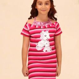 Cutecumber Kids Pink Knit Dress-picture-18
