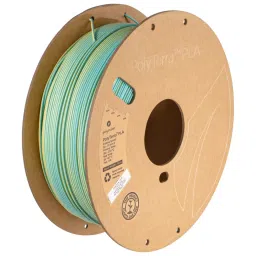 Polymaker PolyTerra Dual Matte 3D Printer Filament PLA Chameleon (Teal-Yellow)-14