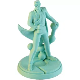 Polymaker PolyTerra Dual Matte 3D Printer Filament PLA Chameleon (Teal-Yellow) image 3