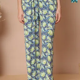 TAG 7 Pack Of 2 Printed Cotton Mid-Rise Lounge Pants-image-98