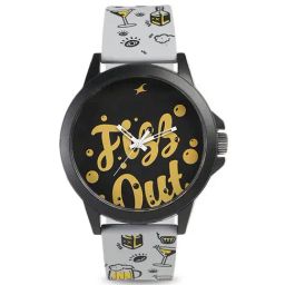 Fastrack 38024PP45 Tees Wicked Lines Unisex Analog Watch-image-10