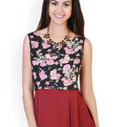 Belle Fille Multicolor Floral Print Top-picture-25
