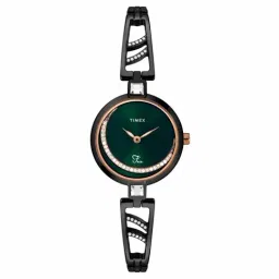 Timex Fria Women Green Round Analog Watch - TWEL15203-17