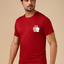 CASUALBUD Men Graphic Printed Round Neck T-shirt-image-15