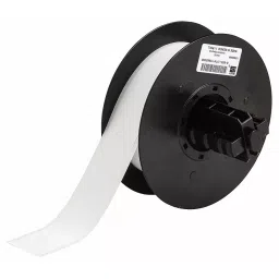 BRADY Continuous Label Roll 1-1/8 inch Width Polyester White, 29TT36 (Roll of 50 Feet)-18