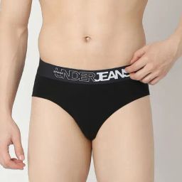 Underjeans By Spykar Assorted Cotton Regular Fit Briefs - Set Of 2-picture-3