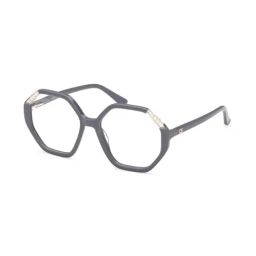 Guess GU295153020FR Grey Hexagonal Eye Frame for Women-image-30