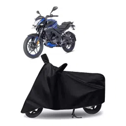 Auto Pearl Bike Cover for Bajaj Pulsar NS-160 BS6 (Black)-image-57