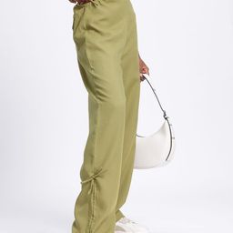glitchez Women Modern Classics Relaxed Fit Trousers With Bow-detail-image-1