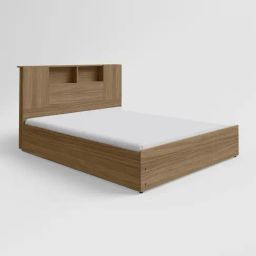 Godrej Interio Elys ?Brown ?Engineered Wood King Bed with Drawer Storage-image-57