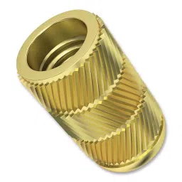 TR FASTENINGS BRASS INSERT, UNHEADED, M4, PK100, M4-UHBRFLSF (Pack of 100 Pcs)-0