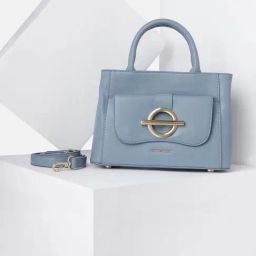 Van Heusen Blue Satchel Handbag-34