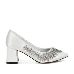 London Rag Women's White Casual Pumps-65