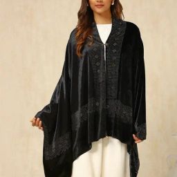 Soch Black Embellished Shawl-image-42