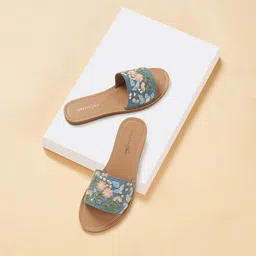 Forever Glam by Pantaloons Women Printed Party Open Toe Flats-image-75