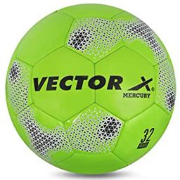Vector X Mercury TPU Machine Stitched Match Football (Green) Size - 5-image-11