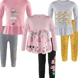 TotzTouch Girls Printed Night suit-image-44