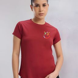 SZN Women Printed Applique T-shirt-picture-17