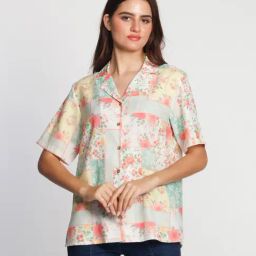 Zink London Multicolor Floral Print Shirt-image-79