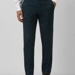 Van Heusen Blue Slim Fit Trousers-image-62