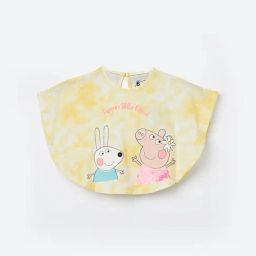 Juniors by Lifestyle Girls Yellow Cotton Printed Top-picture-7