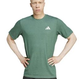 Adidas Green Regular Fit Sports T-Shirt-image-35