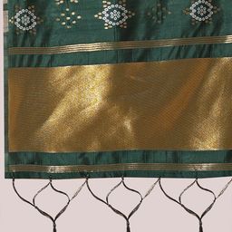 Fabcartz Printed Semi-Stitched Lehenga & Unstitched Blouse With Dupatta image 4