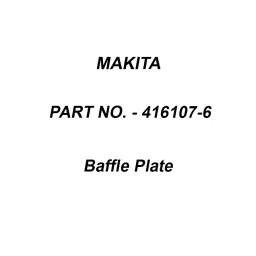Makita Baffle Plate Suitable For LS1013, Part No 416107-6-image-52