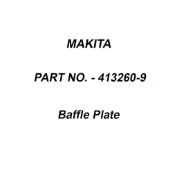 Makita Baffle Plate Suitable For HR006G, Part No 413260-9-picture-18