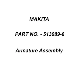 Makita 240 V Armature Assembly for HR1841F, Part No 513989-8-20