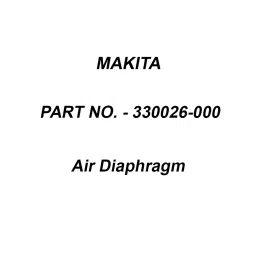 Makita Air Diaphragm Suitable For SJ401, Part No 330026-000-picture-13