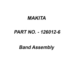 Makita Band Assembly Suitable For RBC2510 (Old No.6197.00.40, Part No 126012-6-picture-42