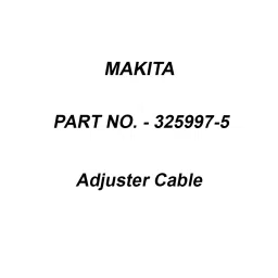 Makita Adjuster Cable Suitable For RBC411 , Part No 325997-5-picture-24