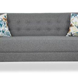 Urban Living Grey Elly 3 Seater Sofa-16