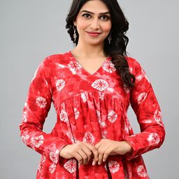 CORDSET Floral Print Cotton Top-image-49