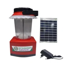 Dhanya 3 W Red Solar Lantern with Solar Panel-picture-23